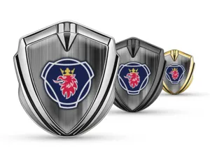 Scania Badge Self Adhesive Sports Design Premium Feel